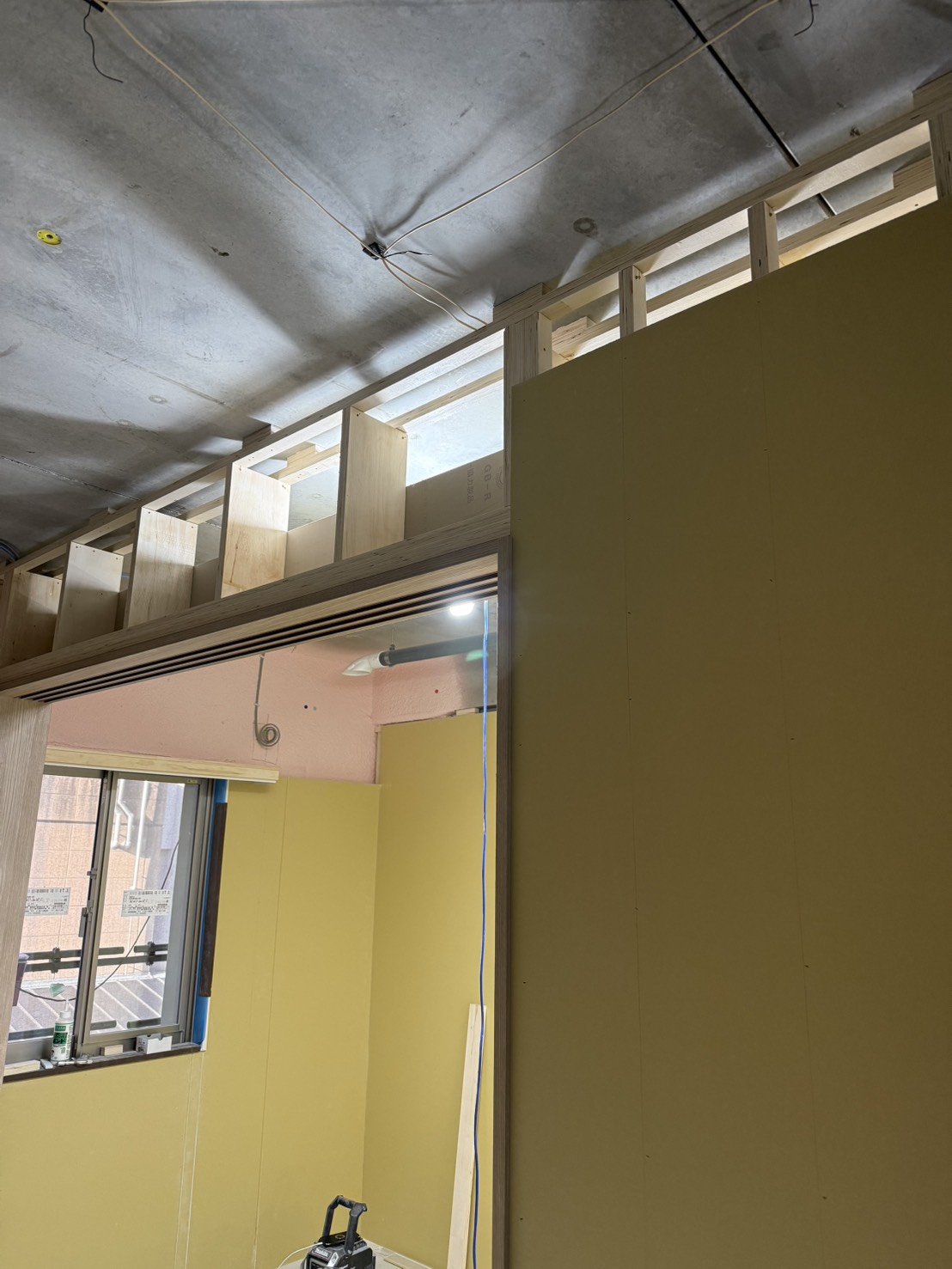 滋賀県近江八幡市　新築マンション　造作大工工事